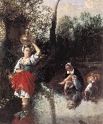 SIBERECHTS, Jan The Wager ar Spain oil painting reproduction
